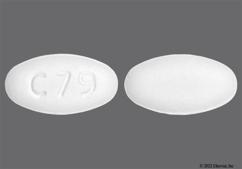 White Oval C79 - Raloxifene Hydrochloride 60mg Tablet