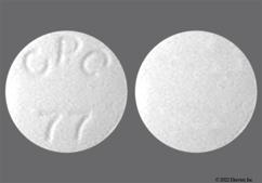 White Round Cpc 77 - Sodium Bicarbonate 650mg Tablet