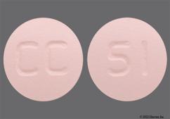 Pink Round 51 And Cc - Zolmitriptan 5mg Tablet