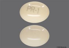 White Oval Pr1 - Progesterone 100mg Capsule