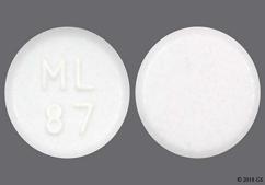 White Round Ml 87 - Pioglitazone Hydrochloride 30mg Tablet