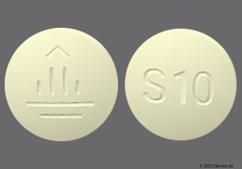 Yellow Round S 10 And Logo - Jardiance 10mg Tablet