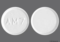 White Round Am7 - Meclizine Hydrochloride 25mg Tablet