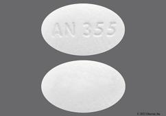 White Oval An 355 - Sildenafil Citrate 100mg Tablet