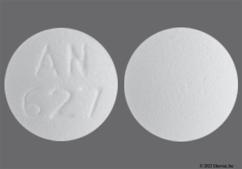 White Round An 627 - Tramadol Hydrochloride 50mg Tablet