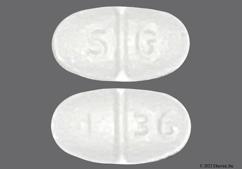 White Oval 1 36 And S G - Levocetirizine 5mg Tablet