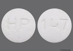 White Round Hp And 147 - Acarbose 25mg Tablet