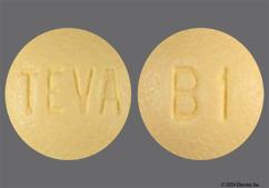 Yellow Round Teva And B1 - Letrozole 2.5mg Tablet
