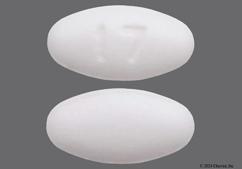 White Oval 17 - Pantoprazole Sodium 40mg Delayed-Release Tablet