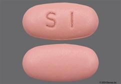Red Oval S1 - Mesalamine 1.2g Delayed-Release Tablet