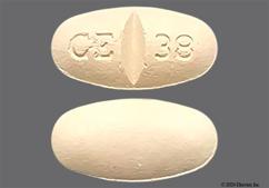 Yellow Oval Ce 38 - Naltrexone Hydrochloride 50mg Tablet