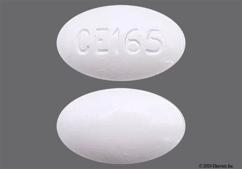 White Oval Ce 165 - Selegiline Hydrochloride 5mg Tablet