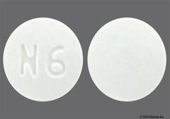 White Round N6 - Hydroxyzine Hydrochloride 25mg Tablet