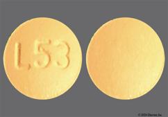 Orange Round L 53 - Vardenafil Hydrochloride 20mg Tablet