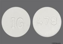 White Round 478 And Ig - Lanthanum Carbonate 1000mg Chewable Tablet
