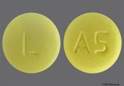 Yellow Round A5 And L - Leflunomide 20mg Tablet