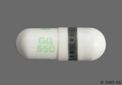 White Gg 550 - Fluoxetine Hydrochloride 20mg Capsule