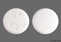 White Round Gp 124 - Metformin Hydrochloride 500mg Tablet