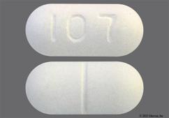 White Oblong L 07 - Amoxicillin / Clavulanate Potassium 875mg-125mg Tablet