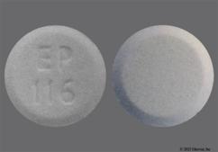 White Round Ep 116 - Furosemide 20mg Tablet