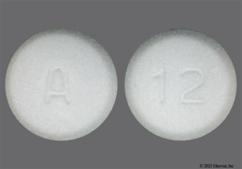White Round 12 And A - Metformin Hydrochloride 500mg Tablet