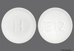 White Round H And E12 - Eltrombopag 50mg Tablet