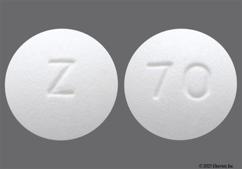 White Round 70 And Z - Metformin Hydrochloride 500mg Tablet