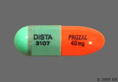 40 mg of fluoxetine