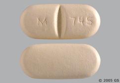 Beige Oblong M 745 - Benazepril Hydrochloride / Hydrochlorothiazide 20mg-12.5mg Tablet