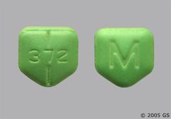 Green Pentagon M And 372 - Cimetidine 400mg Tablet