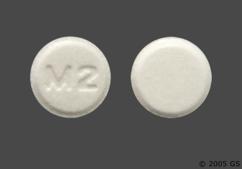White Round M 2 - Furosemide 20mg Tablet