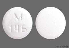 White Round M 146 - Spironolactone 25mg Tablet