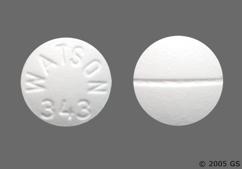 White Round Watson 343 - Verapamil Hydrochloride 80mg Tablet