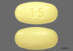 Yellow Oval 15 - Meloxicam 15mg Tablet