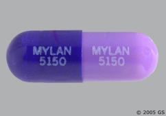 Purple Mylan 5150 Mylan 5150 - Nizatidine 150mg Capsule