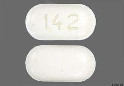 White Oblong 142 - Metformin Hydrochloride 500mg Extended-Release Tablet