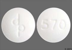 White Round Dp And 570 - Apri 28-Day 0.03mg-0.15mg Tablet