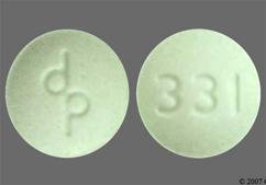 Green Round Dp And 331 - Cryselle 28-Day 0.3mg-0.03mg Tablet