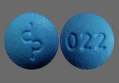 Blue Round Dp And 022 - Kariva 28-Day 0.02mg-0.15mg Tablet