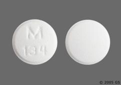 White Round M 134 - Ketorolac Tromethamine 10mg Tablet