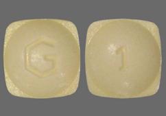 Yellow Square 1 And G - Alprazolam XR 1mg Extended-Release Tablet