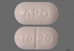 White Oblong To 20 And Apo - Torsemide 20mg Tablet