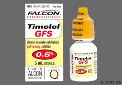 Timolol Coupon - Timolol 5ml of 0.5% bottle of gel