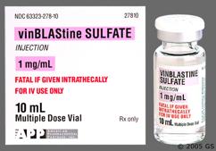 Vinblastine Coupon - Vinblastine 10ml of 1mg/ml vial
