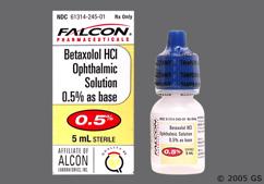 Betaxolol Coupon - Betaxolol 5ml of 0.5% eye dropper