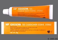 Iodosorb Coupon - Iodosorb 40g of 0.9% tube of gel