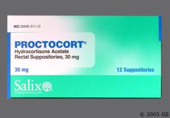 Proctocort Coupon - Proctocort 30mg suppository