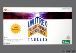 Imitrex Coupon - Imitrex 9 tablets of 50mg dose pack