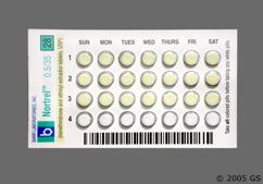 Nortrel 0.5/35 Coupon - Nortrel 0.5/35 28 tablets package
