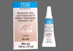Bacitracin / Polymyxin B Coupon - Bacitracin / Polymyxin B 3.5g tube of ointment